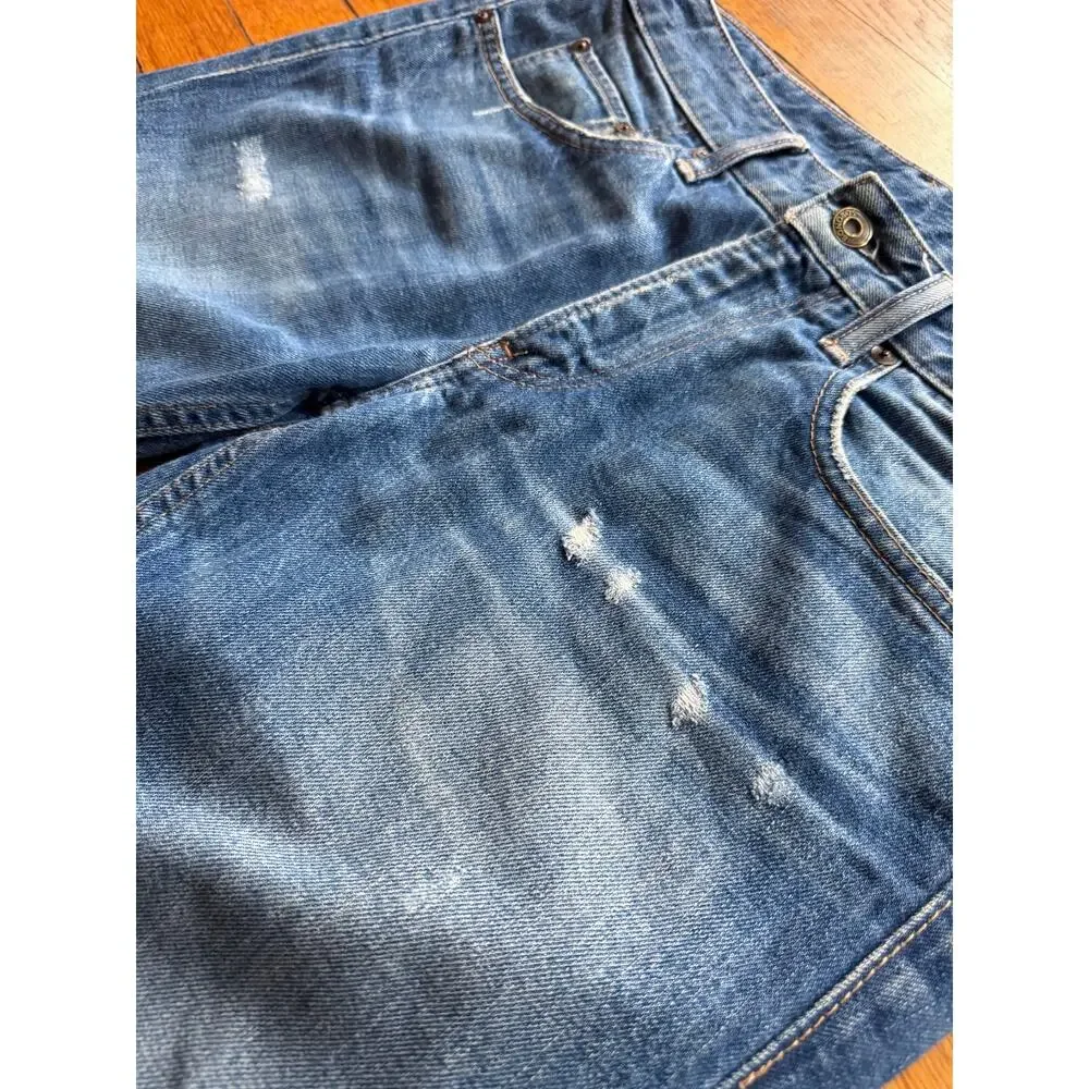BONOBOS 'The Blue Jean' Slim Distressed Denim Mens sz 30/30